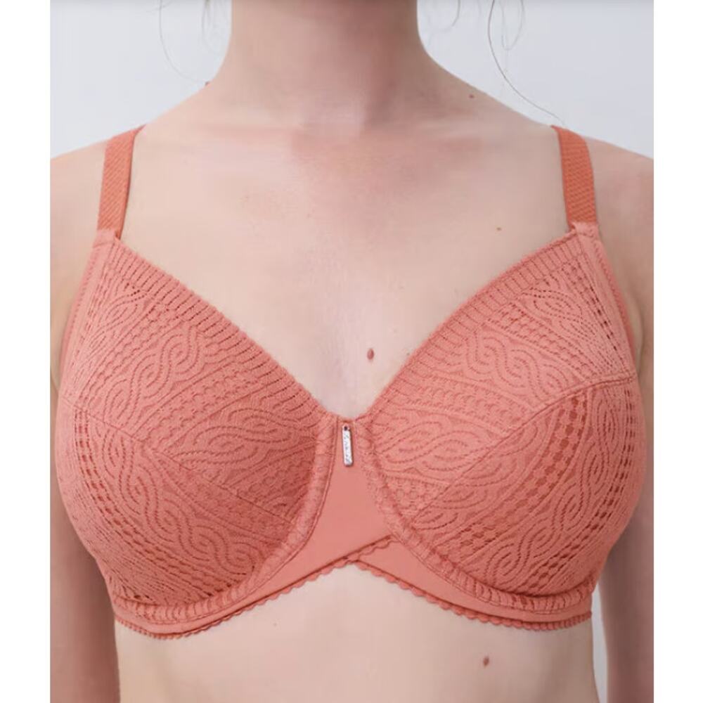 Chantelle Easy Support Full Coverage Unlined Bra Size 36 DDDD 36 G Rose Canyon